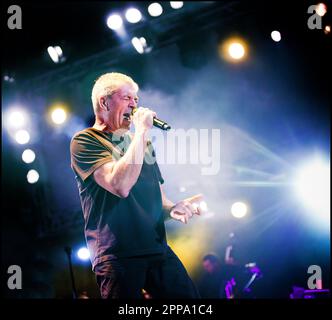 Deep Purple - Ian Gillan - im Konzert in Het Gelredome - Niederlande vvbvanbree fotografie Stockfoto