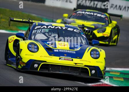 Monza, Italien. 23. April 2023. Kredit: Luca Rossini/E-Mage/Alamy Live News Stockfoto