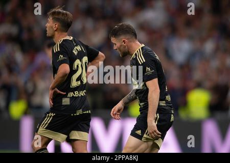 Madrid, Spanien. 22. April 2023. 22. April 2023; Santiago Bernabeu Stadion, Madrid, Spanien, Spanisch La Liga Fußball, Real Madrid gegen Celta Vigo; 900/Cordon Press Credit: CORDON PRESS/Alamy Live News Stockfoto