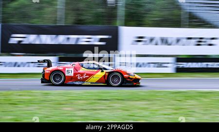 Monza, Italien. 23. April 2023. Qualifizierendes Guthaben: Unabhängige Fotoagentur/Alamy Live News Stockfoto