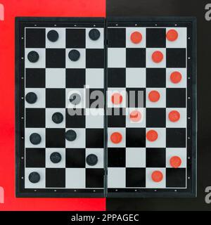 Checkers Stockfoto