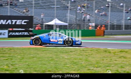 Monza, Italien. 23. April 2023. Qualifizierendes Guthaben: Unabhängige Fotoagentur/Alamy Live News Stockfoto