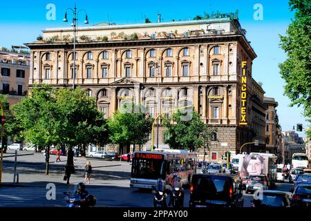 Alte dekorative Gebäude und Strukturen in Rom, Italien, Europa Stockfoto