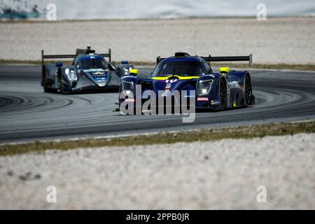 Montmelo, Spanien. 23. April 2023. 10 MOSS Nick (gbr), VAN BERLO Glenn (nld), Eurointernational, Ligier JS P320 - Nissan, Action während der 4 Stunden von Barcelona 2023., 1. Runde der 2023 European Le Mans Series auf dem Circuit de Barcelona-Catalunya vom 21. Bis 23. April 2023 in Montmelo, Spanien - Foto Xavi Bonilla/DPPI Gutschrift: DPPI Media/Alamy Live News Stockfoto