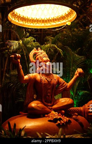 Die Statue von Lord Hanuman. Stockfoto