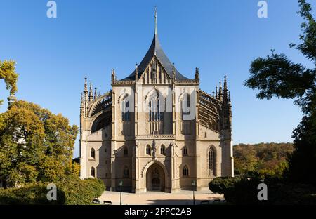 Kathedrale Von Saint Barbara. Kutna Hora. Stockfoto