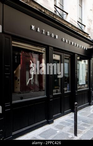 Maison Gainsbourg, Rue de Verneuil, Eröffnung im September 2023 Museum und Heimat von Serge Gainsbourg Stockfoto