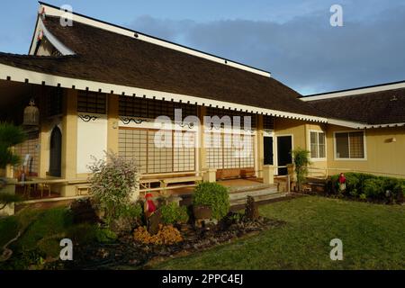 Dao-Tempel in Hanapepe auf Kauai Stockfoto