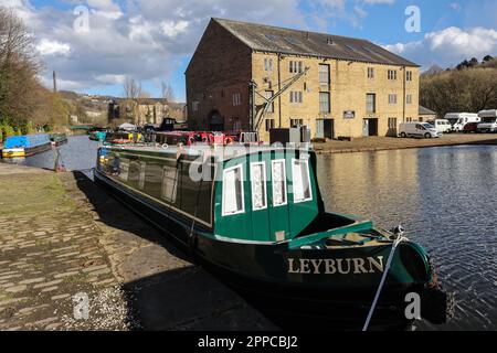 Sowerby Bridge,a,Market Town,in,Upper Calder Valley,in,Calderdale,in,West Yorkshire,Yorkshire,North,Northern,Stadt,England,English,British,Großbritannien,GB,UK,Großbritannien,Europa,Europa, Stockfoto