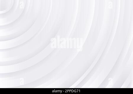 Weißer Hintergrund. Abstrakte geometrische Textur. Hellgraues Geometriemuster. Grausilberne Tapete. Moderne Kulisse. Farbverlauf für empfindliche Geografien Stock Vektor