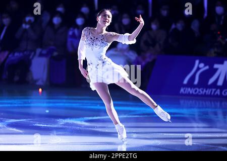 Kinoshita Academy Kyoto Ice Arena, Kyoto, Japan. 22. April 2023. HANA Yoshida, 22. APRIL 2023 - Figure Skating : BLOOM on ICE 2023 in Kinoshita Academy Kyoto Ice Arena, Kyoto, Japan. Kredit: Naoki Nishimura/AFLO SPORT/Alamy Live News Stockfoto