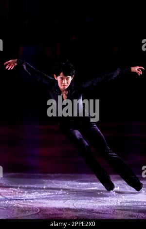 Kinoshita Academy Kyoto Ice Arena, Kyoto, Japan. 22. April 2023. Koshiro Shimada, 22. APRIL 2023 - Figure Skating : BLOOM on ICE 2023 in Kinoshita Academy Kyoto Ice Arena, Kyoto, Japan. Kredit: Naoki Nishimura/AFLO SPORT/Alamy Live News Stockfoto