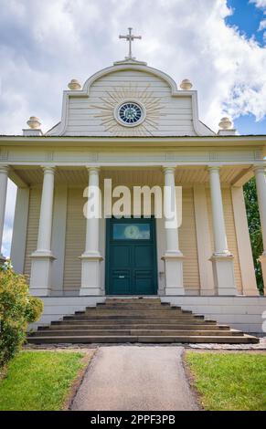 Old Mission State Park in Idaho Stockfoto