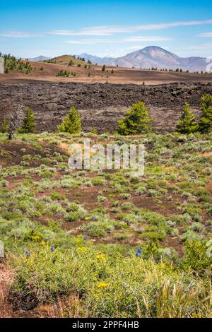 Craters of the Moon National Monument and Preserve in Idaho Stockfoto