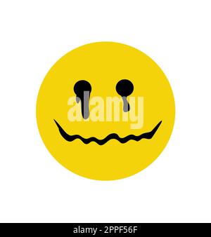 Lächelsymbole Vektordesign Stock Vektor