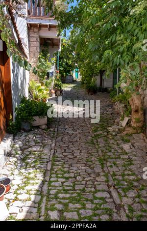 Antheon Street, Lania Village, Limassol District, Zypern Stockfoto