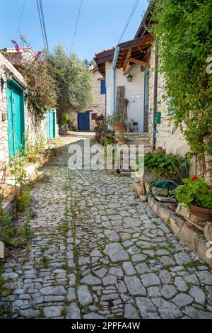 Antheon Street, Lania Village, Limassol District, Zypern Stockfoto