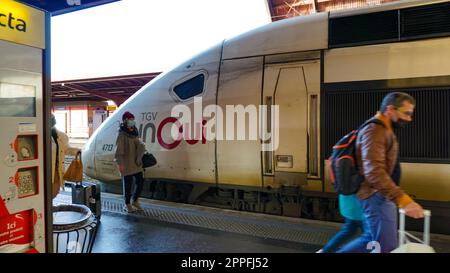 Bahnhof für Schönheitsgläser in Straßburg in frankreich. Stockfoto