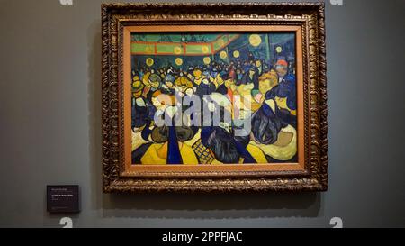 Gemälde von Vincent van Gogh im Museum d'Orsay in Paris, Frankreich. Stockfoto