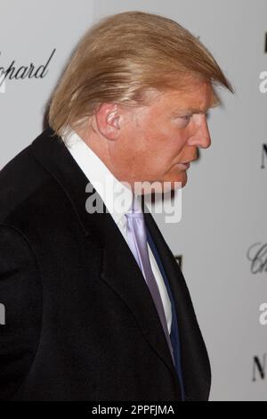 Donald Trump, New York City, Filmpremiere Stockfoto