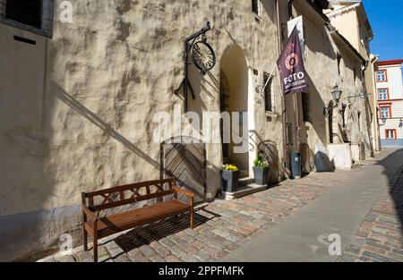 Das Fotomuseum in Tallinn, Estland Stockfoto