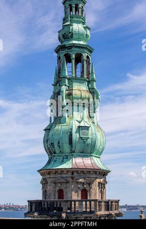 Mittelalterliches Schloss Kronborg an der Nordsee, Aussichtsturm, Helsingor, Dänemark Stockfoto