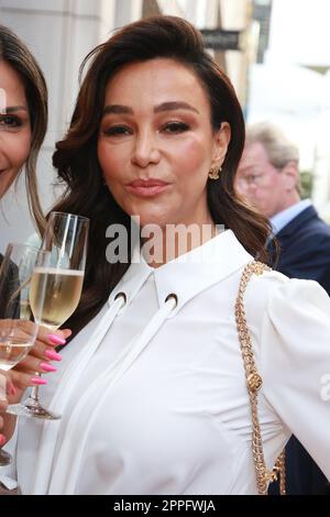 Verona Pooth, Eröffnung des Monobrands der italienischen Designerin Elisabetta Franchi, Neuer Wall Hamburg, 14.07.2022 Stockfoto