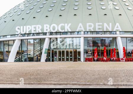 Super Bock Arena Pavillon Rosa Mota in Porto, Portugal Stockfoto