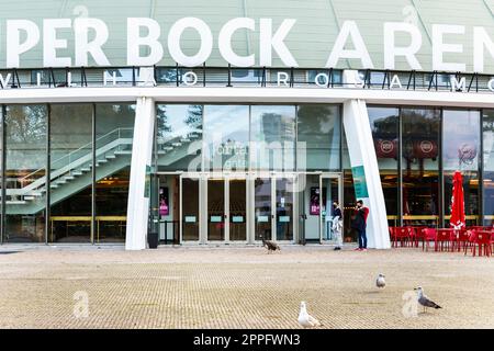 Super Bock Arena Pavillon Rosa Mota in Porto, Portugal Stockfoto