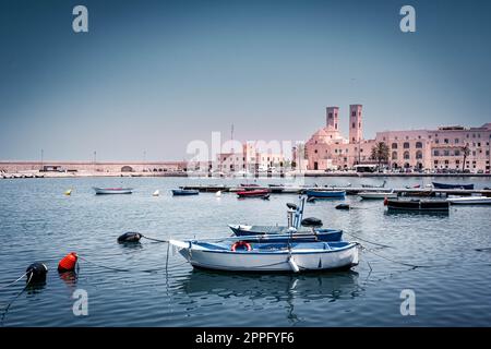 Molfetta Bay - Apulien, Italien Stockfoto