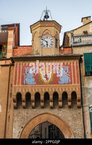 Das Antike Tor in Finalborgo Stockfoto