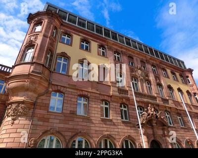 Typische Architektur in der Altstadt Stockfoto