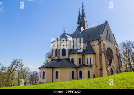 Basilika des Besuchs der Heiligen Jungfrau Maria Stockfoto