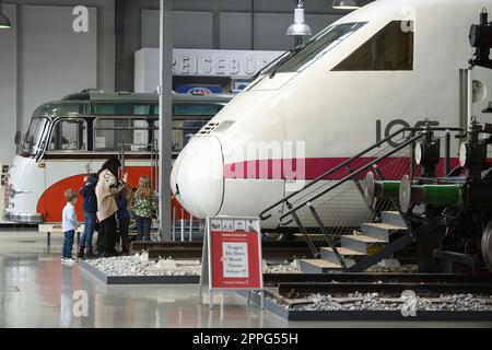 Verkehrszentrum des Deutschen Museums in MÃ¼nchen, Bayern, Deutschland - Verkehrszentrum des Deutschen Museums in München, Bayern, Deutschland Stockfoto