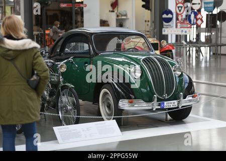 Verkehrszentrum des Deutschen Museums in MÃ¼nchen, Bayern, Deutschland - Verkehrszentrum des Deutschen Museums in München, Bayern, Deutschland Stockfoto