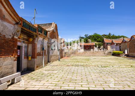 Taiwan Kinmen Zhu Shan Village Stockfoto