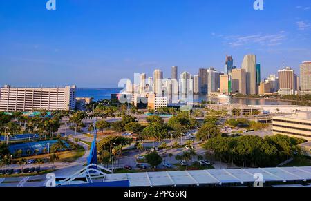 MSC Kreuzfahrtanleger in Miami Stockfoto