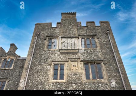 Dover Castle - Offiziere Neue Baracken in Dover, Kent, Großbritannien Stockfoto
