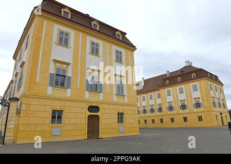 Schloss Hof an der March in NiederÃ¶sterreich - Hofschloss am Marsch in Niederösterreich Stockfoto