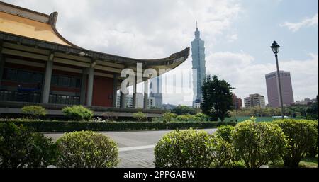 Taipei, Taiwan, 12. März 2022: Taipei Sun Yat Sen Memorial Hall Stockfoto