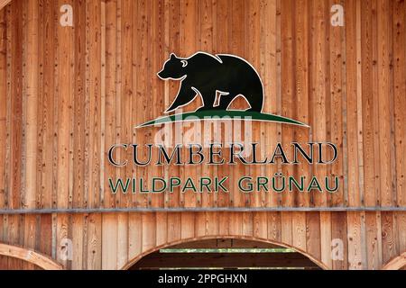 Wildpark in GrÃ¼nau im Almtal, Ã–sterreich - Wildpark in GrÃ¼nau im Almtal, Österreich Stockfoto