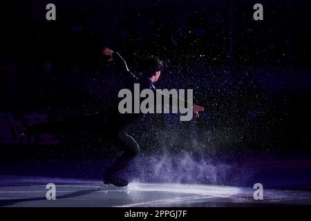 Kinoshita Academy Kyoto Ice Arena, Kyoto, Japan. 22. April 2023. Shunsuke Nakamura, 22. APRIL 2023 - Figure Skating : BLOOM on ICE 2023 in Kinoshita Academy Kyoto Ice Arena, Kyoto, Japan. Kredit: Naoki Nishimura/AFLO SPORT/Alamy Live News Stockfoto
