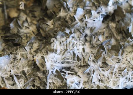 Baryte-Mineralien-Textur als schöner natürlicher Hintergrund Stockfoto