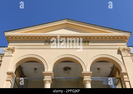 Kasino im Kurort Baden bei Wien, Niederösterreich, Österreich Stockfoto