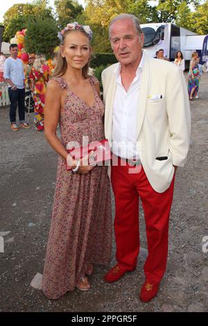 Jenny Elvers, Enno von Ruffin, Happy Summer Weekend mit Movie Meets Media, gut Basthorst bei Hamburg, 27.08.2022 Stockfoto