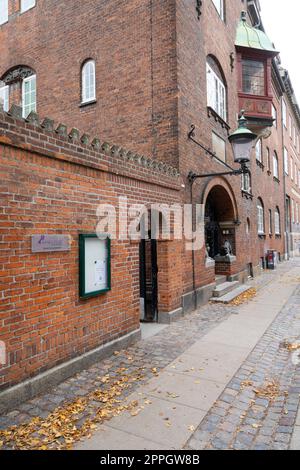 Sankt Petri Schulgebäude in Kopenhagen, Dänemark Stockfoto