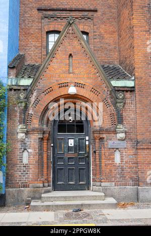 Sankt Petri Schulgebäude in Kopenhagen, Dänemark Stockfoto