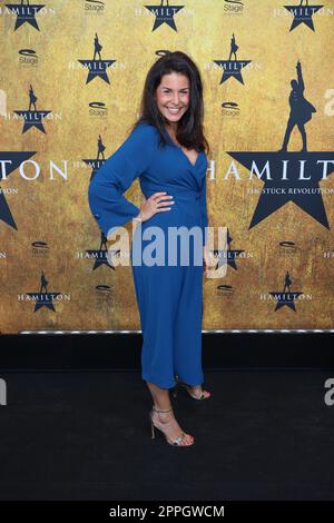 Vanessa Blumhagen, Premiere des Musicals Hamilton im Operettenhaus, Hamburg, 06.10.2022 Stockfoto