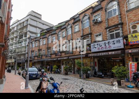 New Taipei, Taiwan 14. Juli 2022: Bezirk Yingge in New Taipei Stadt Taiwan Stockfoto