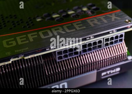 EVGA GeForce RTX 3090 Nvidia GPU-Display Stockfoto